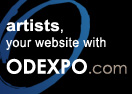 Artists, art galleries,  your website with Odexpo.com
